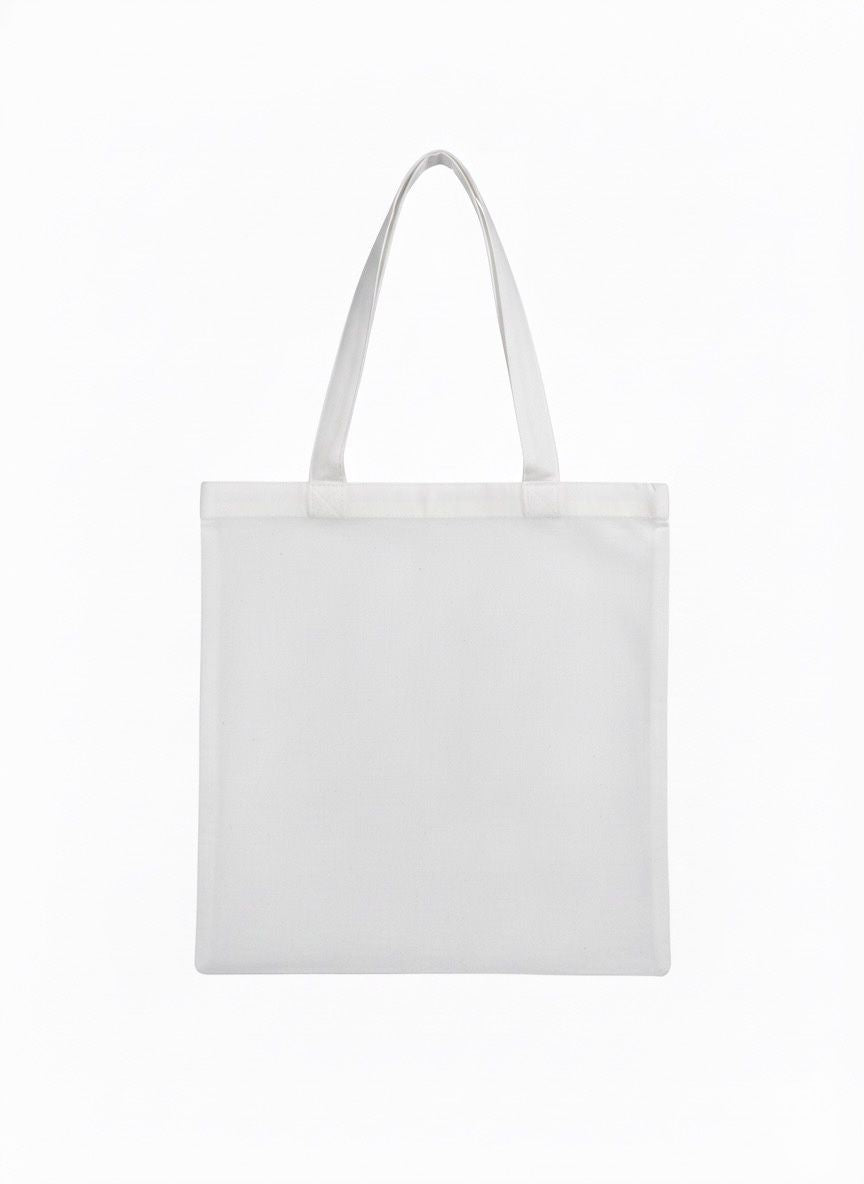 Cotton Tote Bag – Beige | 38 × 40 cm | 100 GSM | Pack of 12